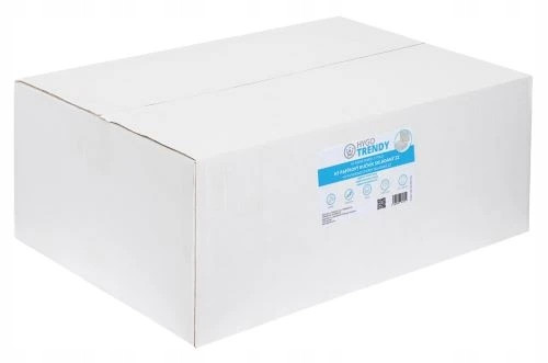 Papírový ručník skládaný Zz Hygotrendy, 2 vrstvy, bílý, 3000 ks