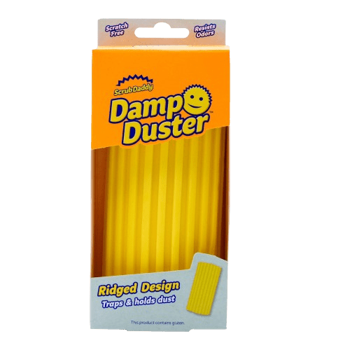 SCRUB DADDY Damp Duster, Houbička na utírání prachu žlutá