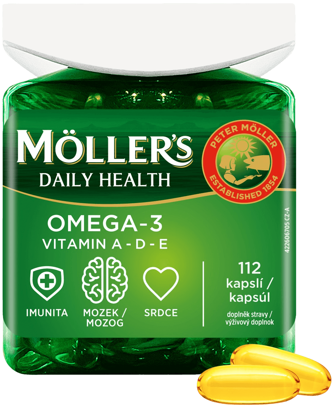 Mollers Omega-3 Daily Health cps.112