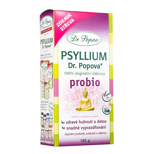 Vláknina Psyllium PROBIO 185 g Dr. Popov