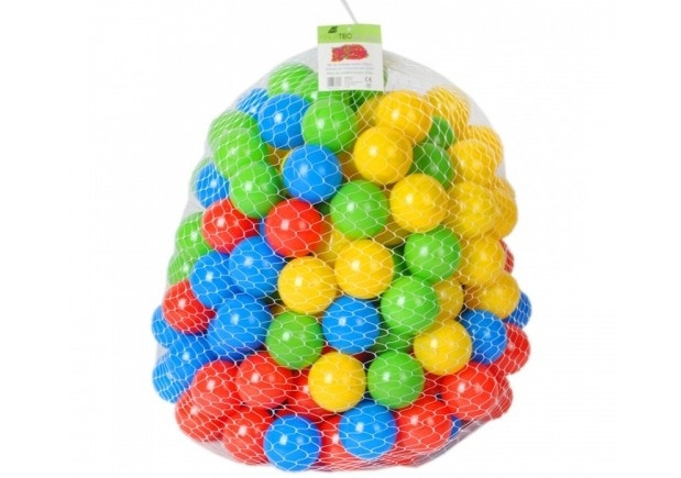 Míčky plastové - 300 ks (jasné barvy)