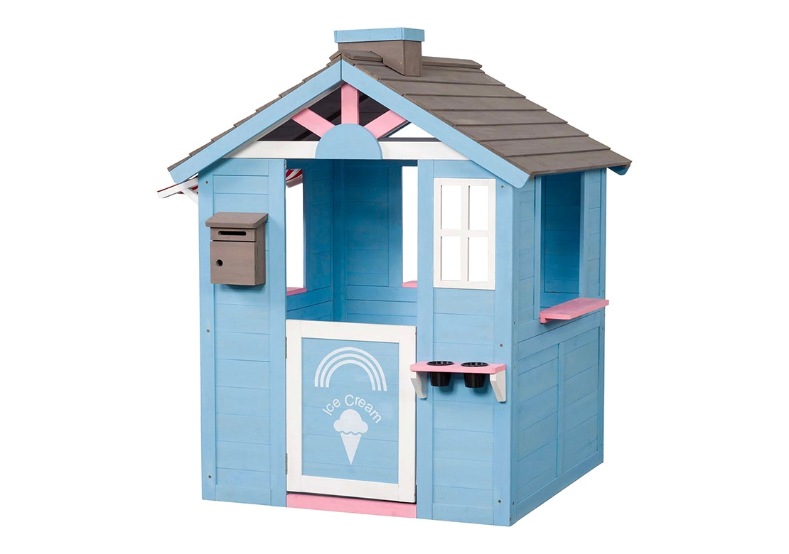 Dětský dřevěný domeček Zmrzlinový ráj