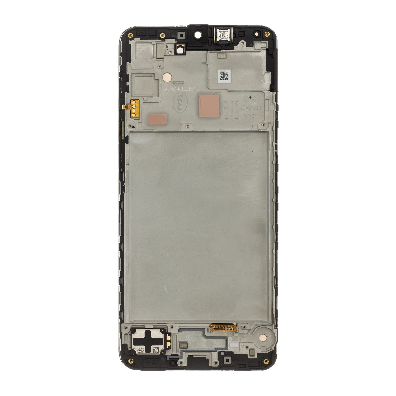 LCD display + dotyková deska + přední kryt pro Samsung Galaxy A16 4G, black (Service Pack)