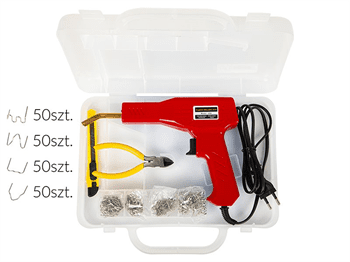 Set Svářečka na opravu plastů SAP 53-078 50W BOX, 230V, 200ks spon