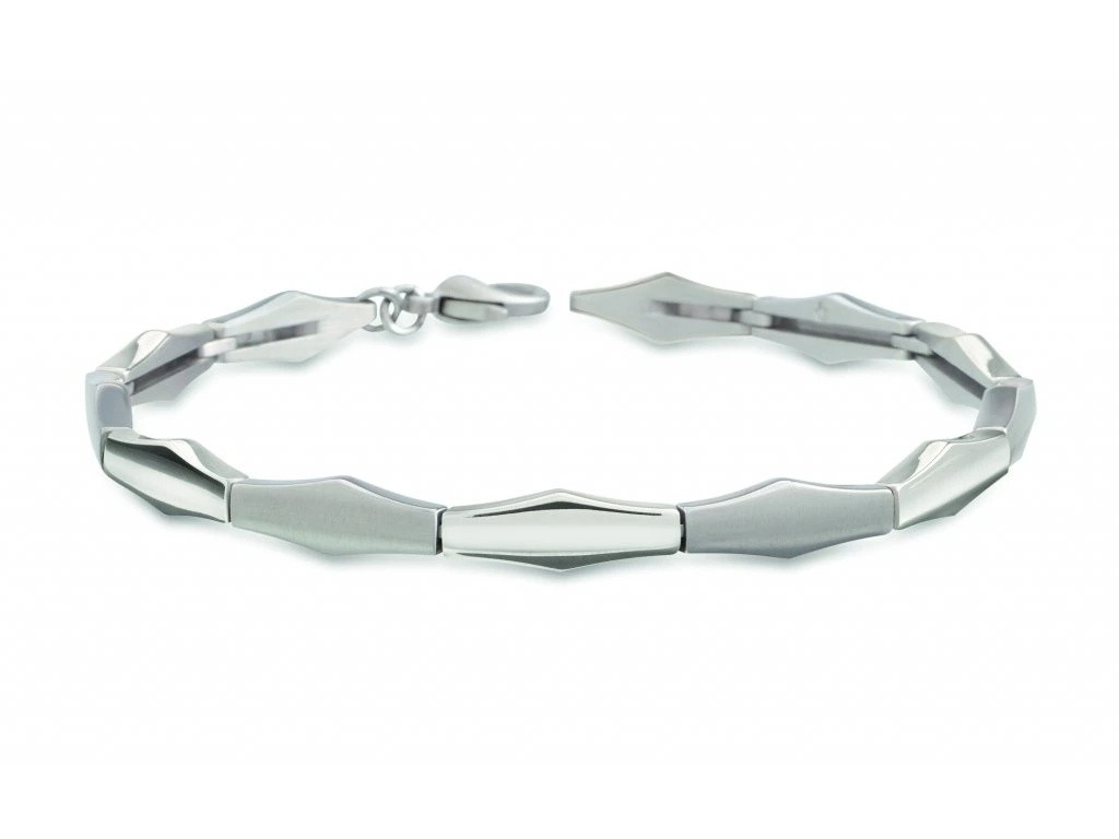 Boccia Titanium Stylový titanový náramek 03039-01