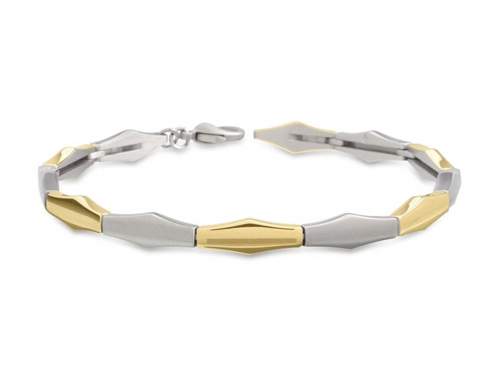 Boccia Titanium Bicolor titanový náramek 03039-02