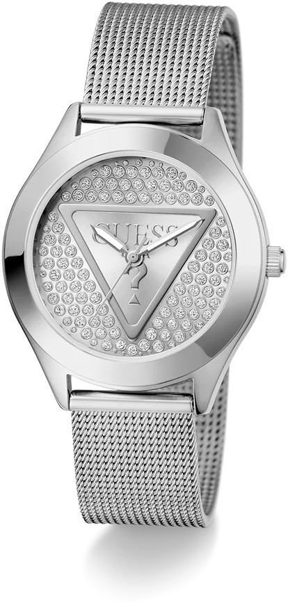 Guess Ladies Silver Tone Analog Watch GW0835L1