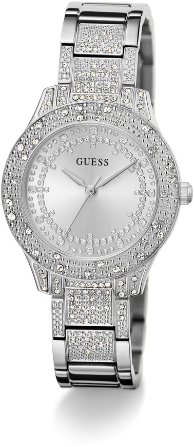Guess Ladies Silver Tone Analog Watch GW0746L1