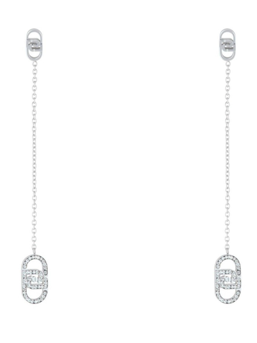 Liu Jo Okouzlující dlouhé náušnice s krystaly LJ2901