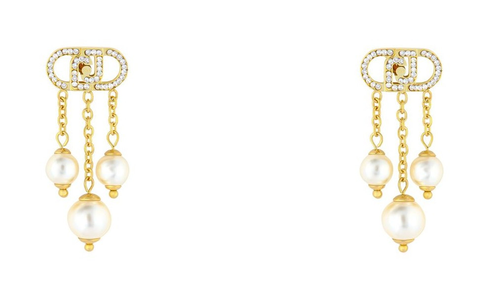 Liu Jo Náušnice se syntetickou perlou LJ2916