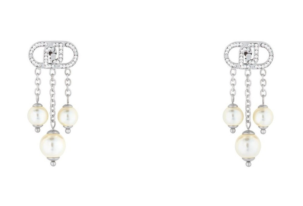 Liu Jo Okouzlující náušnice se syntetickou perlou LJ2911