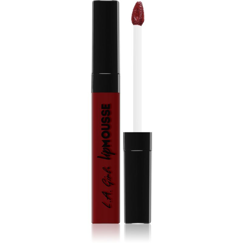L.A. Girl Cosmetics Lip Mousse krémová rtěnka odstín Attitude 6 ml