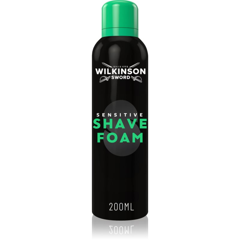 Wilkinson Sword Sensitive Shave Foam pěna na holení pro muže 200 ml