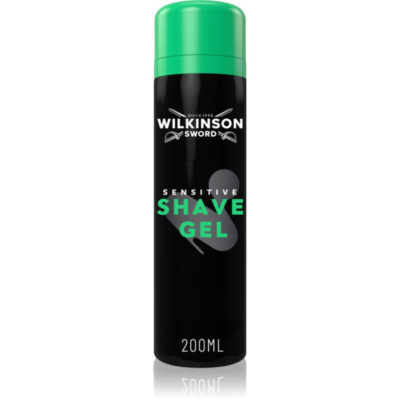 Wilkinson Sword Sensitive Shave Gel pěnivý gel na holení pro muže 200 ml