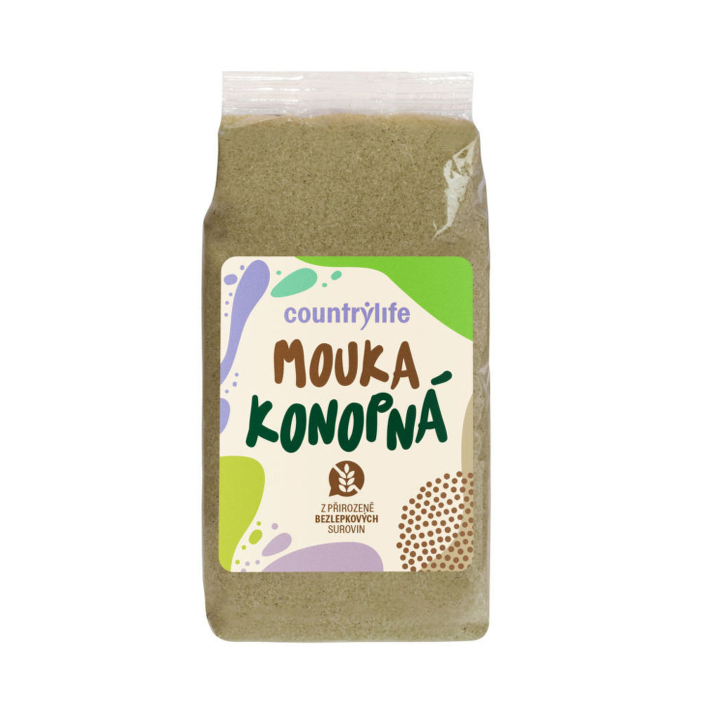 Mouka konopná 400 g   COUNTRY LIFE