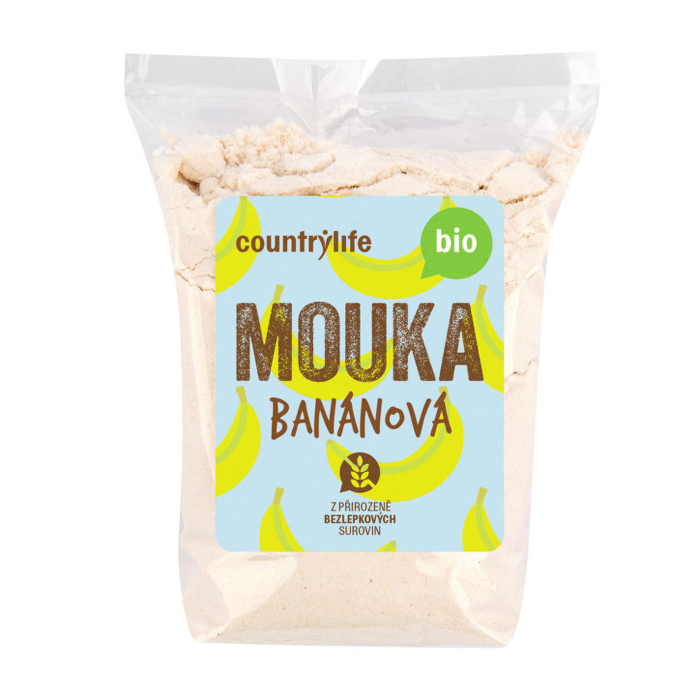 Mouka banánová 250 g BIO   COUNTRY LIFE