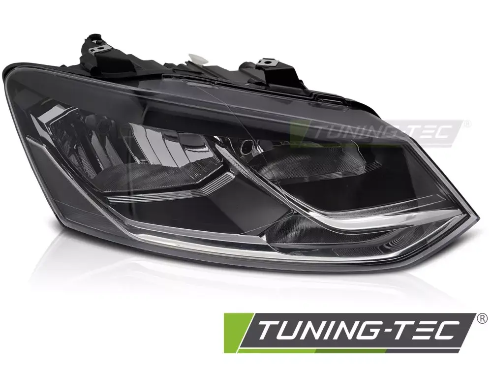 SVĚTLOMET PRAVÁ STRANA ČERNÁ TYC pasuje na VW POLO 6R 14-17