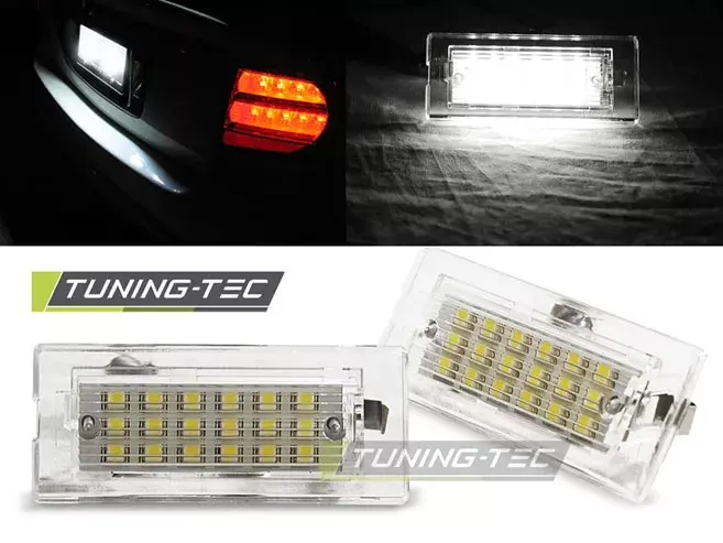LICENČNÍ LED SVĚTLA pasují na BMW X5 E53 / X3