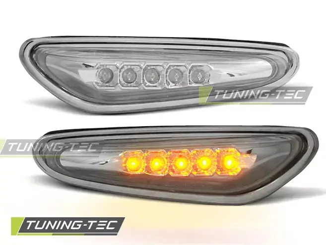 SIDE DIRECTION CHROME LED pasuje na BMW E46 09.01-03.05