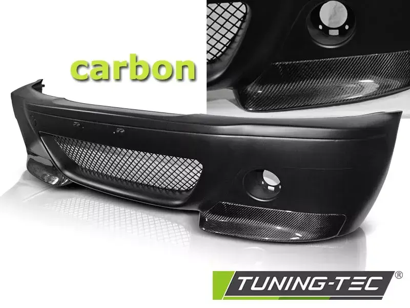 PŘEDNÍ NÁRAZNÍK CSL LOOK CARBON pasuje na BMW E46 COUPE 99-05