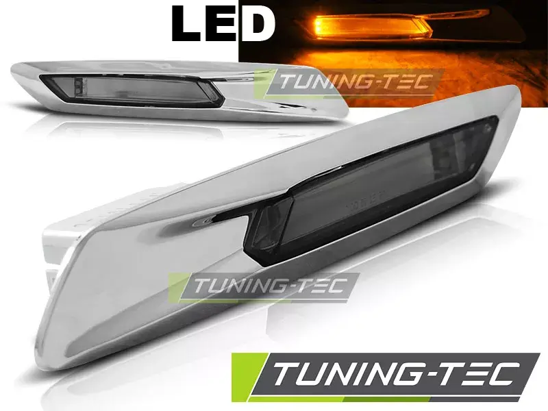 BOČNÍ SMĚR SILVER SMOKE pasuje na BMW F10/F11 10-13