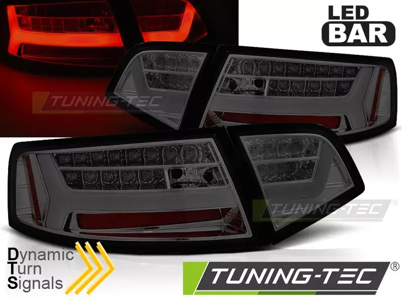 LED BAR KONCOVÁ SVĚTLA SMOKE SEQ pasuje na AUDI A6 08-11 SEDAN