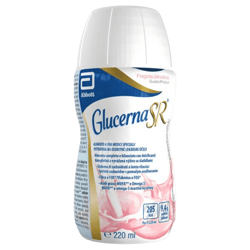 GLUCERNA SR JAHODOVÁ PŘÍCHUŤ perorální roztok 1X220ML