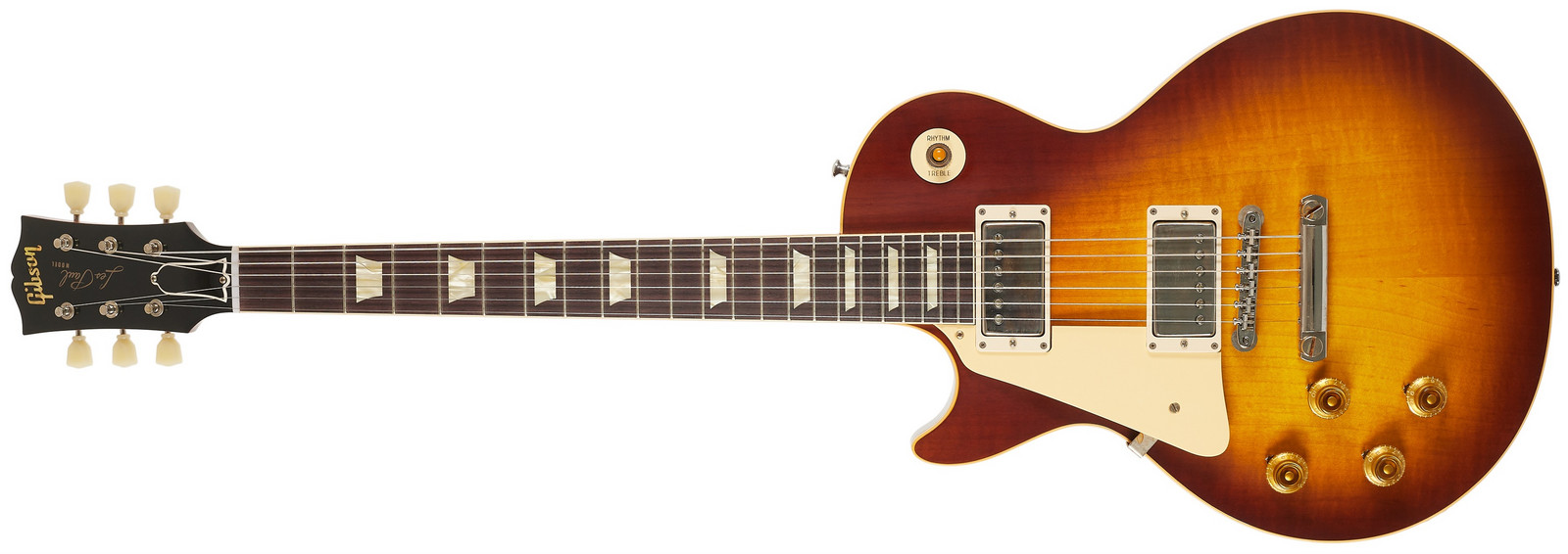Gibson CS 1958 Les Paul Standard Reissue VOS Left-handed Iced Tea Burs