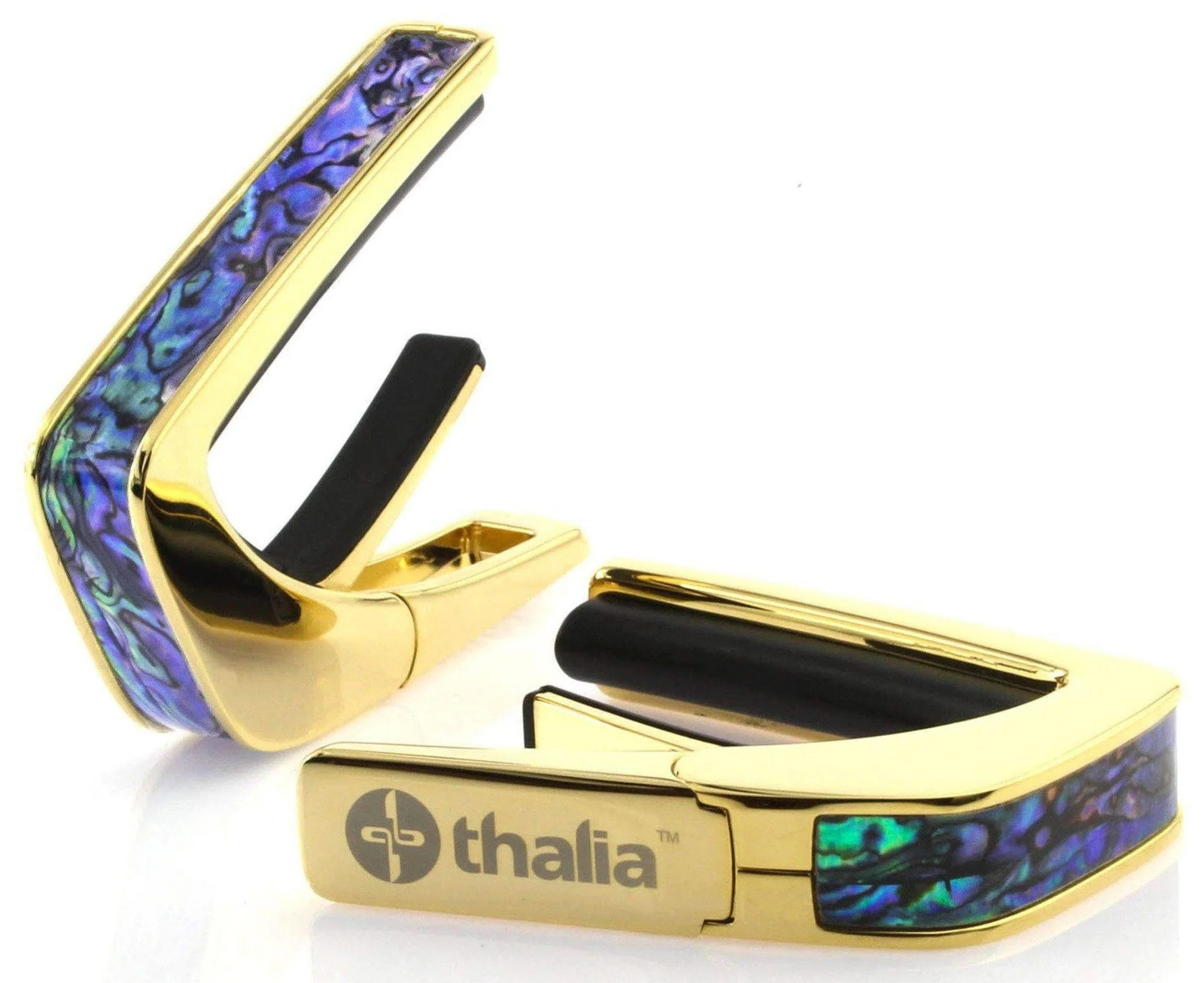 Thalia Shell Collection Blue Abalone Gold