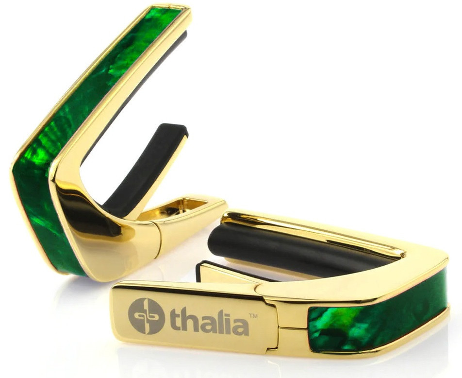 Thalia Shell Collection Green Angel Gold