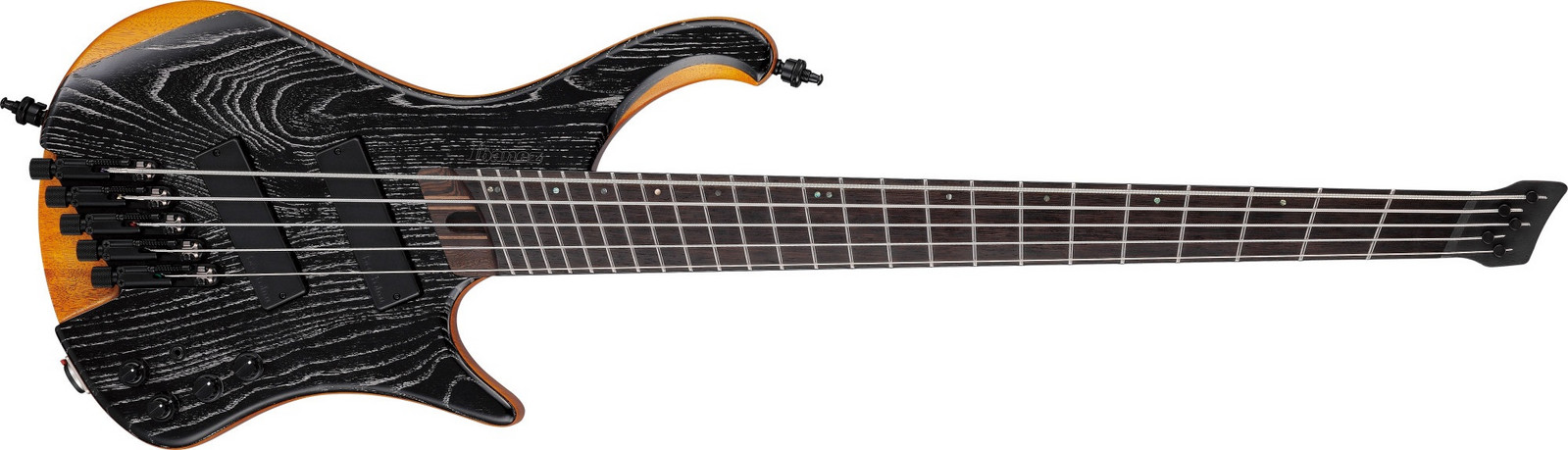Ibanez Bass Workshop Electric Bass 5-String Multi Scale - Silver Wave