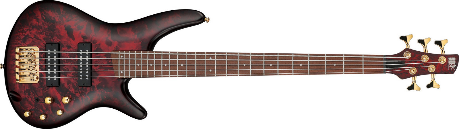 Ibanez SR Electric Bass 5-String - Wine Red Frozen Matte