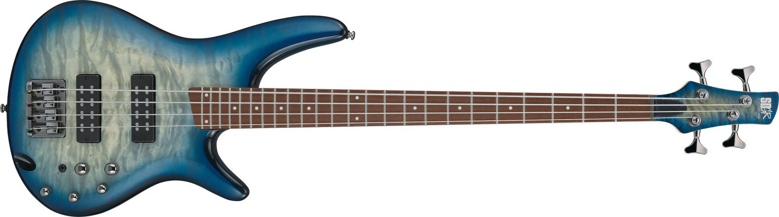 Ibanez SR Electric Bass 4-String - Stained Cosmic Blue Starburst
