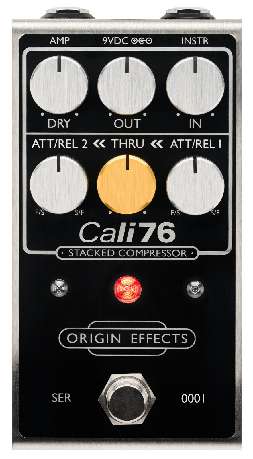 Origin Effects Cali76 Stacked Compressor Black