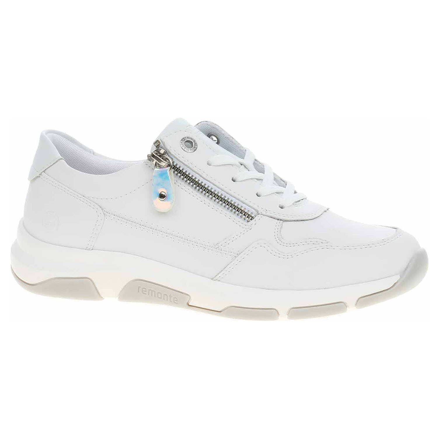 Ecco Dámské polobotky Remonte D1S03-82 weiss kombi 23101149