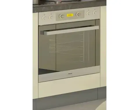 Kuchyňská skříňka pro vestavnou troubu Karmen, 60 cm, šedá/krémová