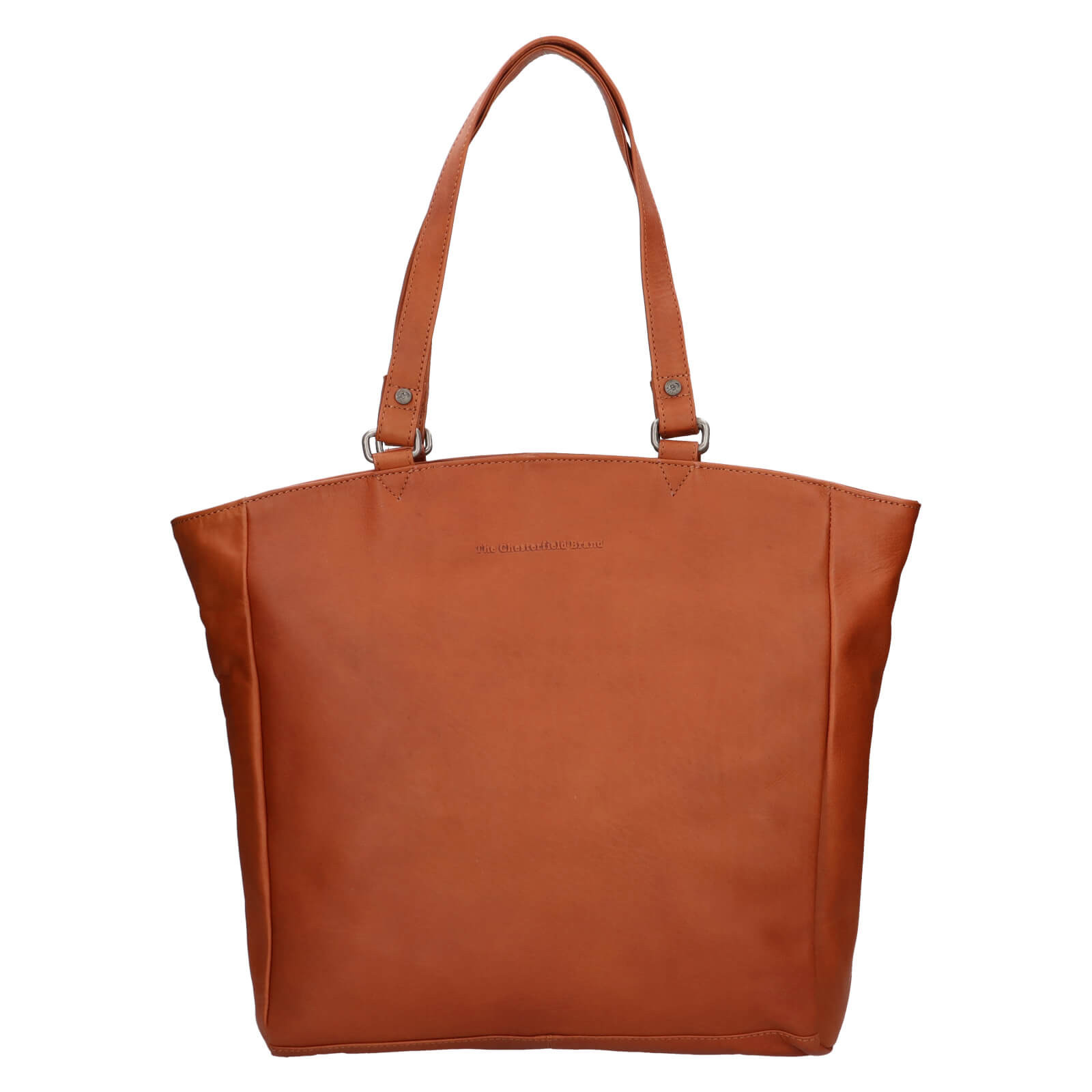 Dámská kožená kabelka na notebook The Chesterfield Brand Berie - koňak