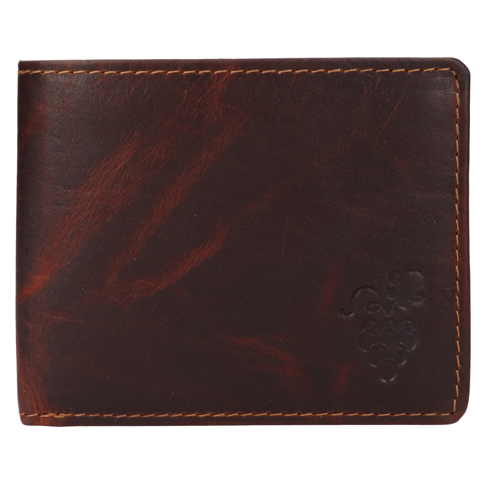 Pánská kožená peněženka Lagen Morten - hnědá