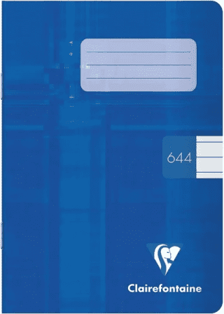 Školní sešit Clairefontaine Metric A6 