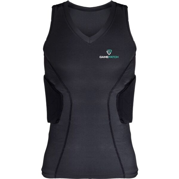 GAMEPATCH PADDED SHIRT PRO Kompresní unisex triko, černá, velikost