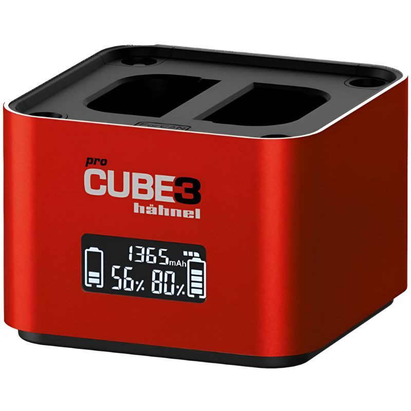 HAHNEL ProCUBE3 nabíječka pro Canon LP-E6/8/17 a 4x AA