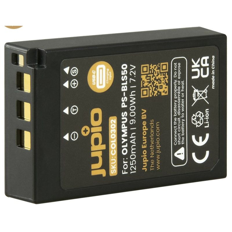 JUPIO BLS-5/BLS-50 *ULTRA C* 1250mAh s USB-C