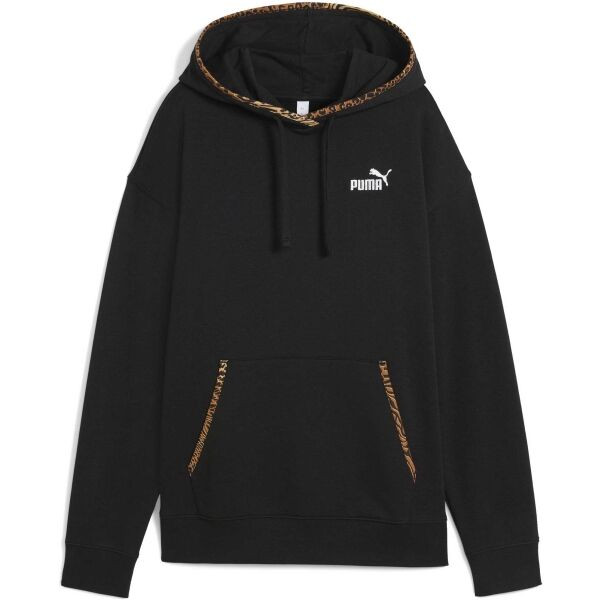 Puma ESSENTIALS GRAPHIC ANIMAL Dámská mikina, černá, velikost