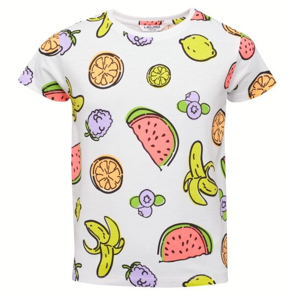 Lewro CARITA Dívčí triko, bílá, velikost