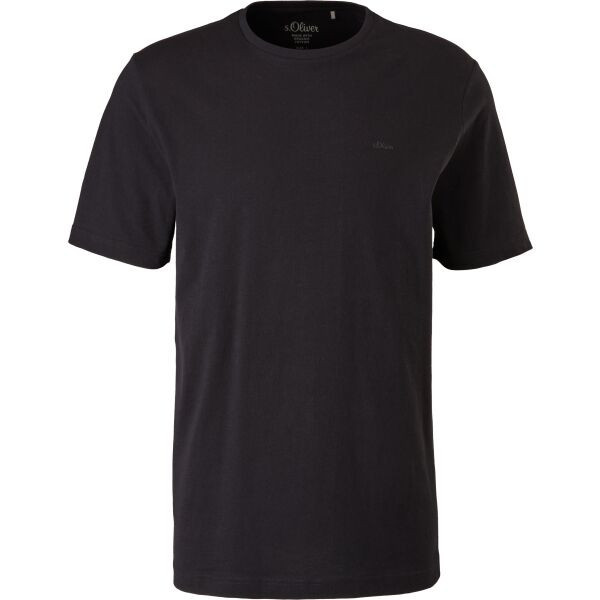 s.Oliver RL BIG SIZE NOOS Pánské tričko, černá, velikost
