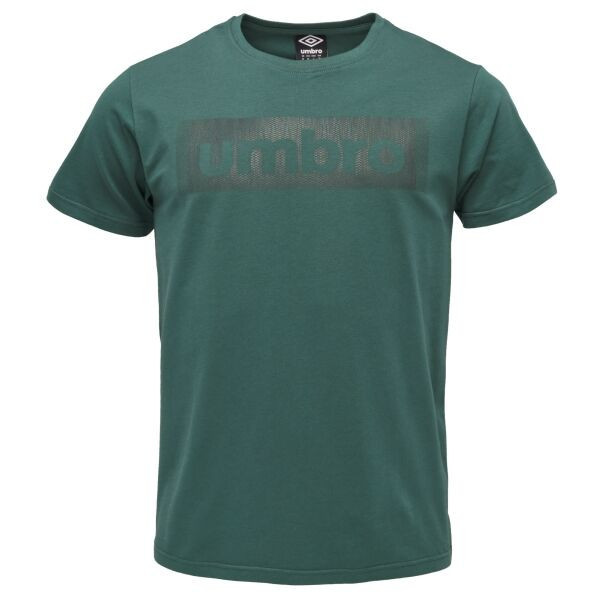 Umbro TORR Pánské triko, tmavě zelená, velikost