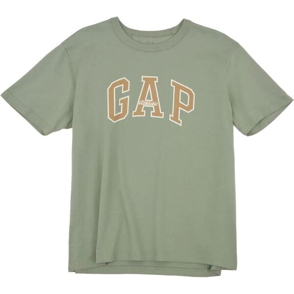 GAP ARCHIVE LOGO Pánské tričko, khaki, velikost