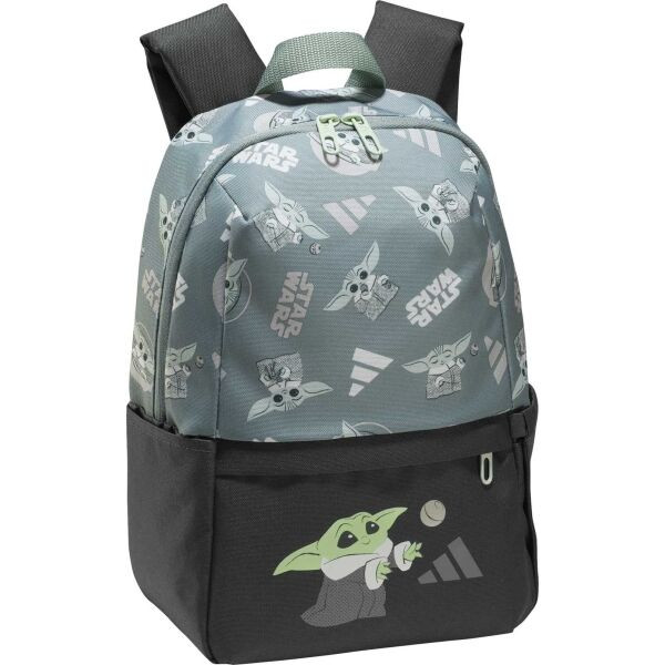 adidas X STAR WARS THE MANDOLORIAN KIDS Dětský batoh, šedá, velikost