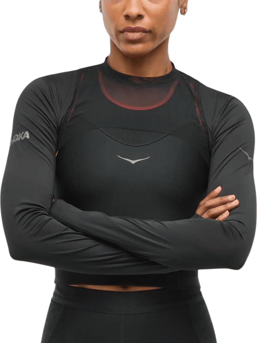 Triko s dlouhým rukávem Hoka Race Day Shrug