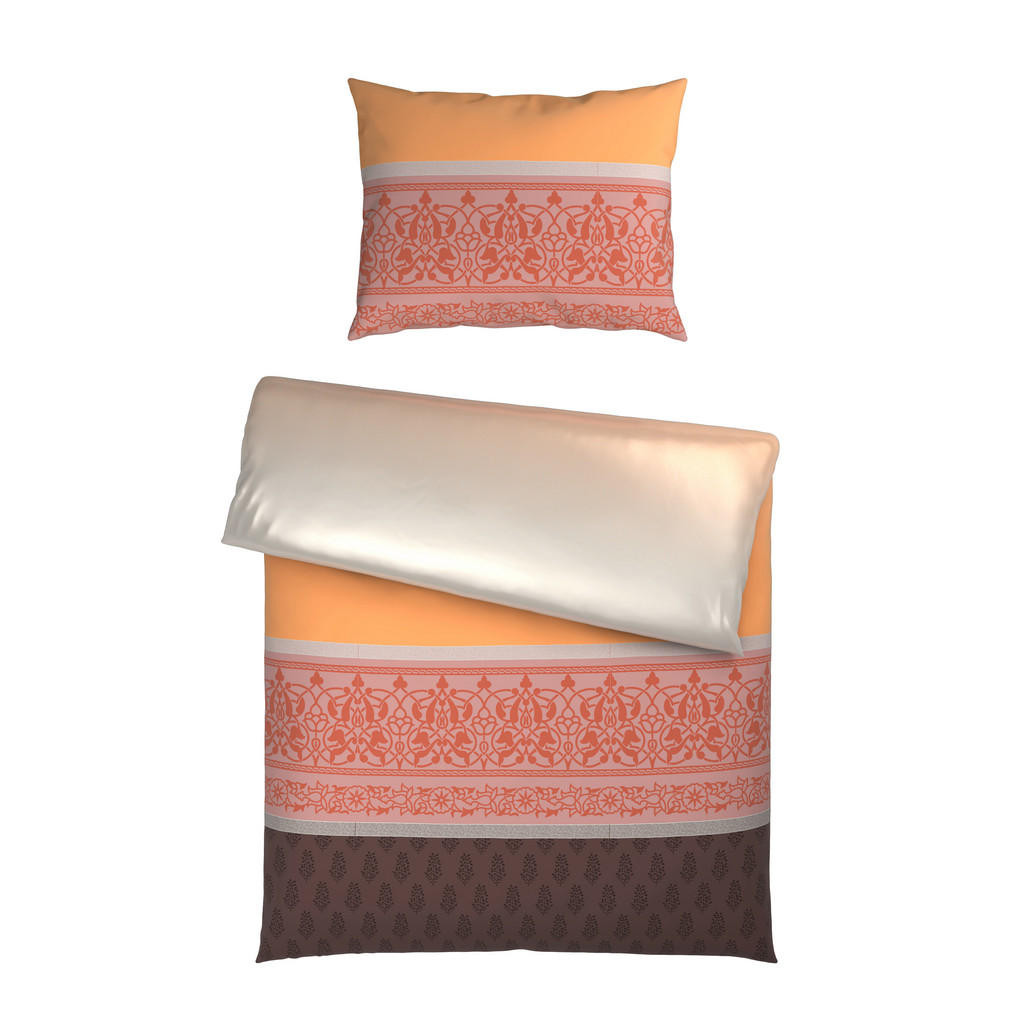 Bio:Vio POVLEČENÍ, satén, červená, 140/200 cm